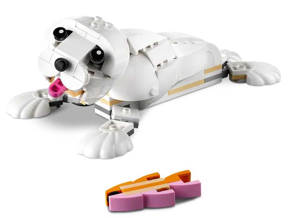 31133 - lego creator - biały królik