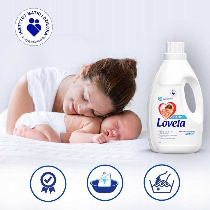 lovela baby płyn do prania white 4,5l