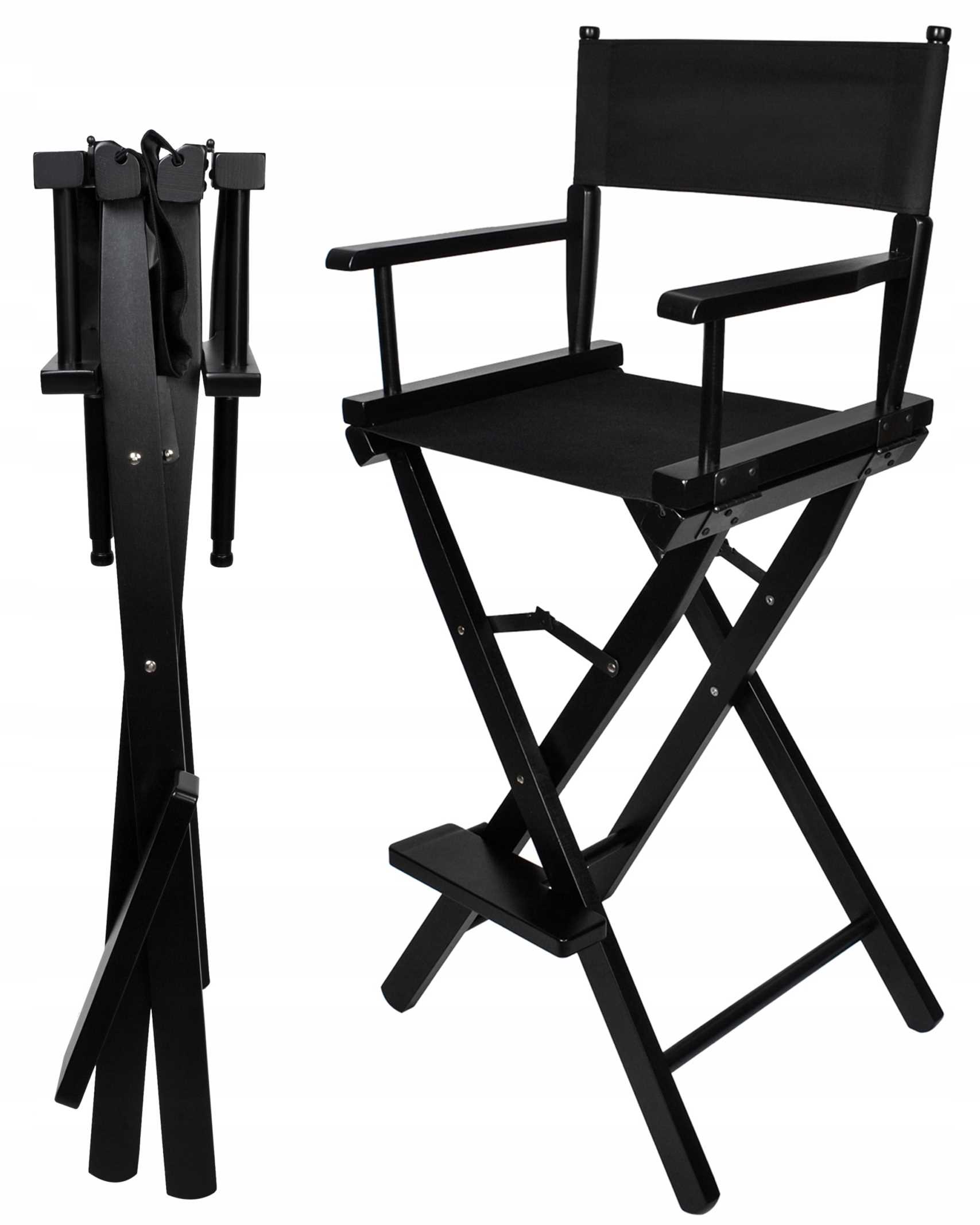 krzesło do makijażu drewniane