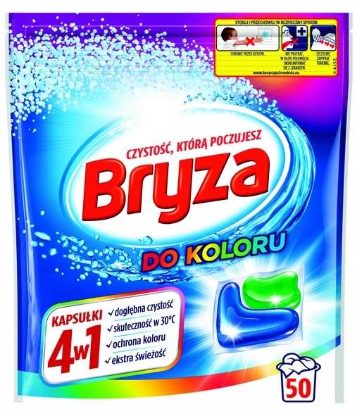 bryza 4w1 kapsułki do koloru 50