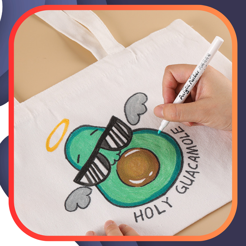 flamastry pisaki akrylowe do różnych powierzchni 48 szt acrylic marker