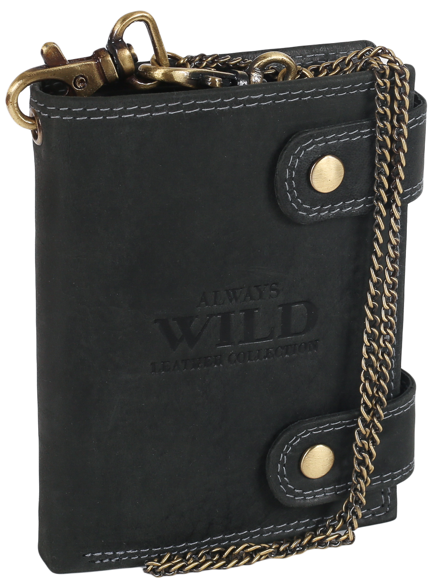 portfel męski skórzany 2901-bic black