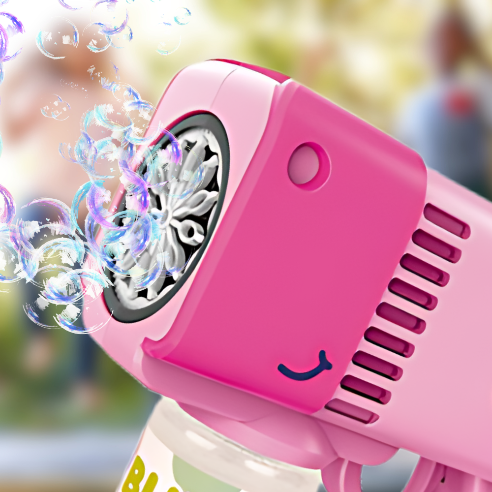 pistolet na bańki mydlane aparat do tworzenia baniek mydlanych + płyn