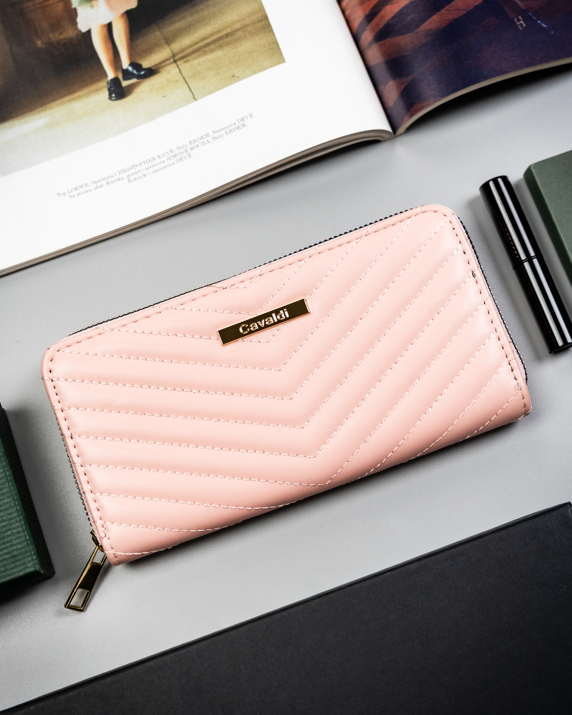 portfel damski pu lpd-012-bl pink