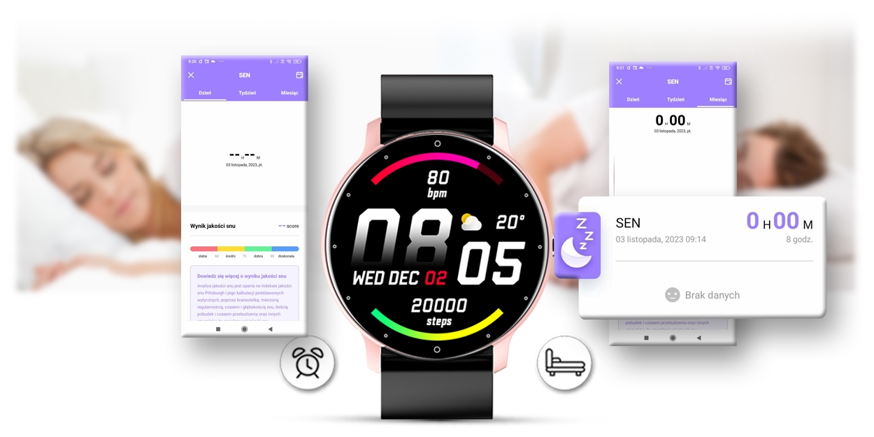 smartwatch damski gravity gt1-2
