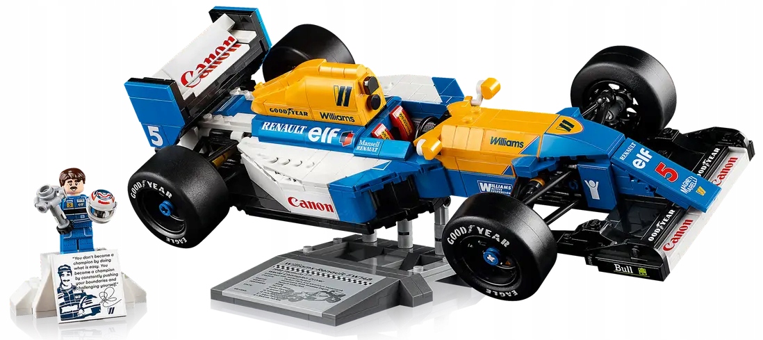 10353 - lego icons - williams racing fw14b i nigel mansell