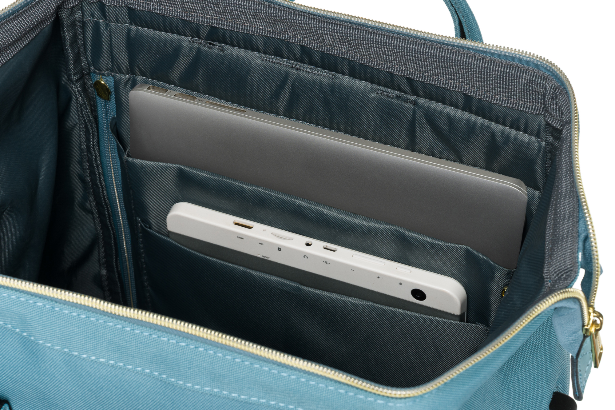 plecak materiałowy ptn alfa-6003 blue