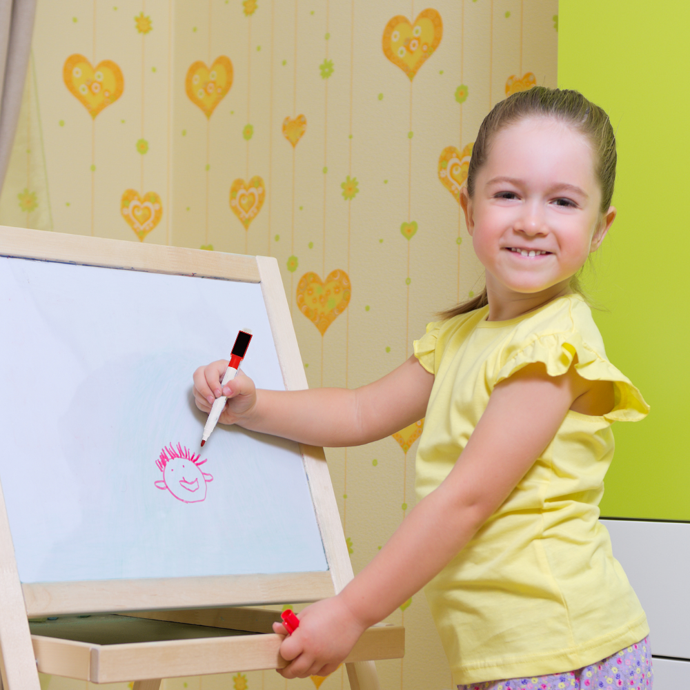 markery do tablicy suchościeralnej z magnesem suchościeralne pisaki 4szt