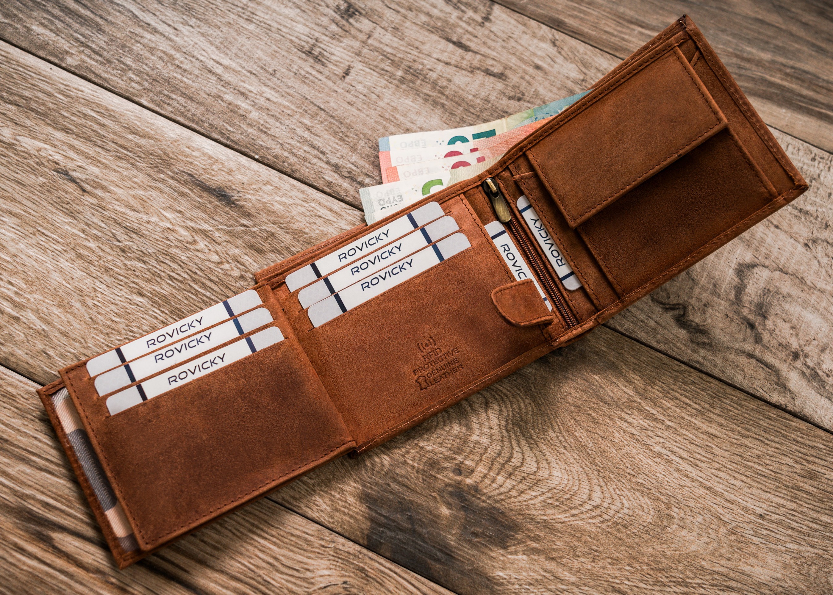 portfel męski skórzany n992-chm-deer-bl cognac