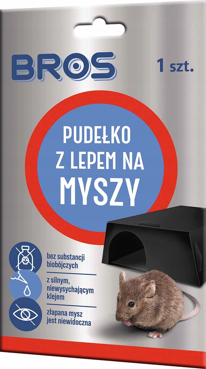 bros - pudełko z lepem na myszy