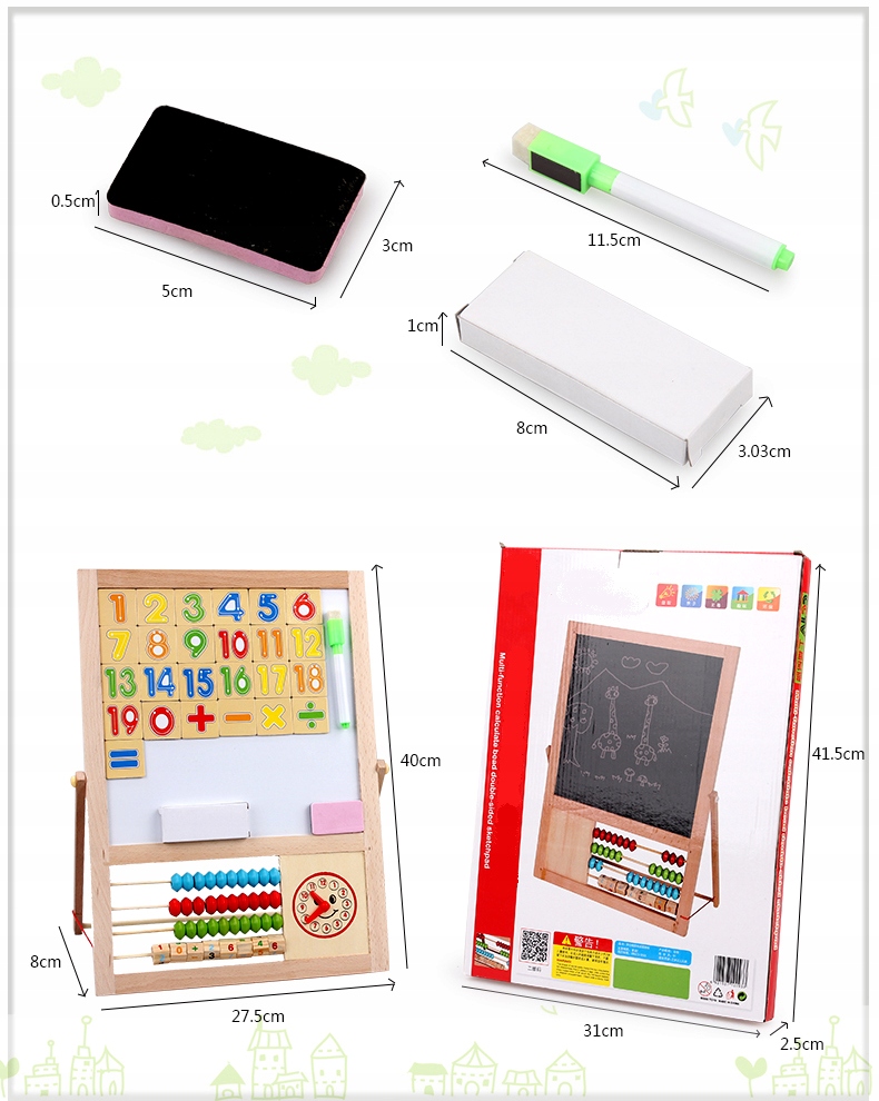 tablica dwustronna z liczydłem mwz-7018