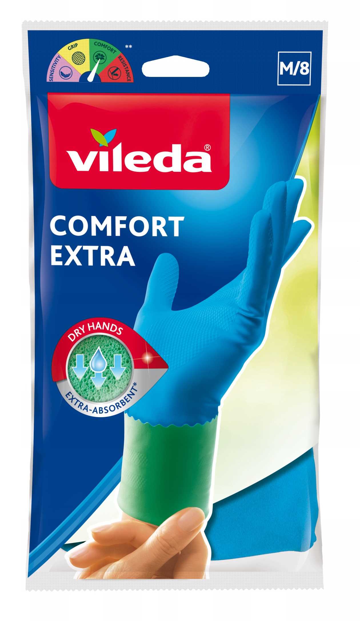 rękawice vileda comfort extra "m"