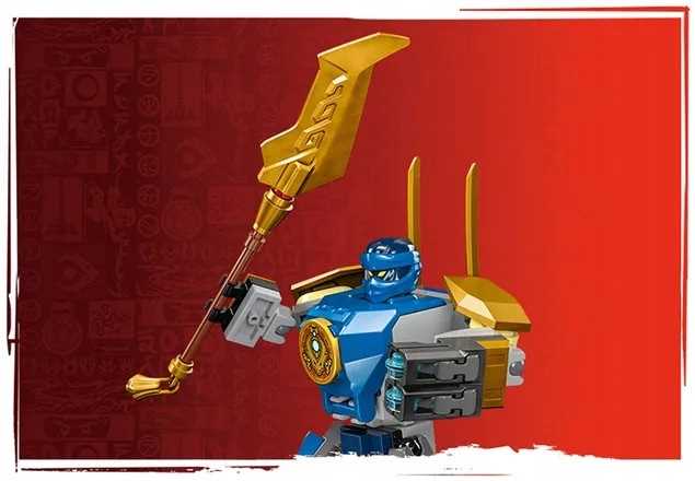 71805 - lego ninjago - zestaw bitewny z mechem jaya