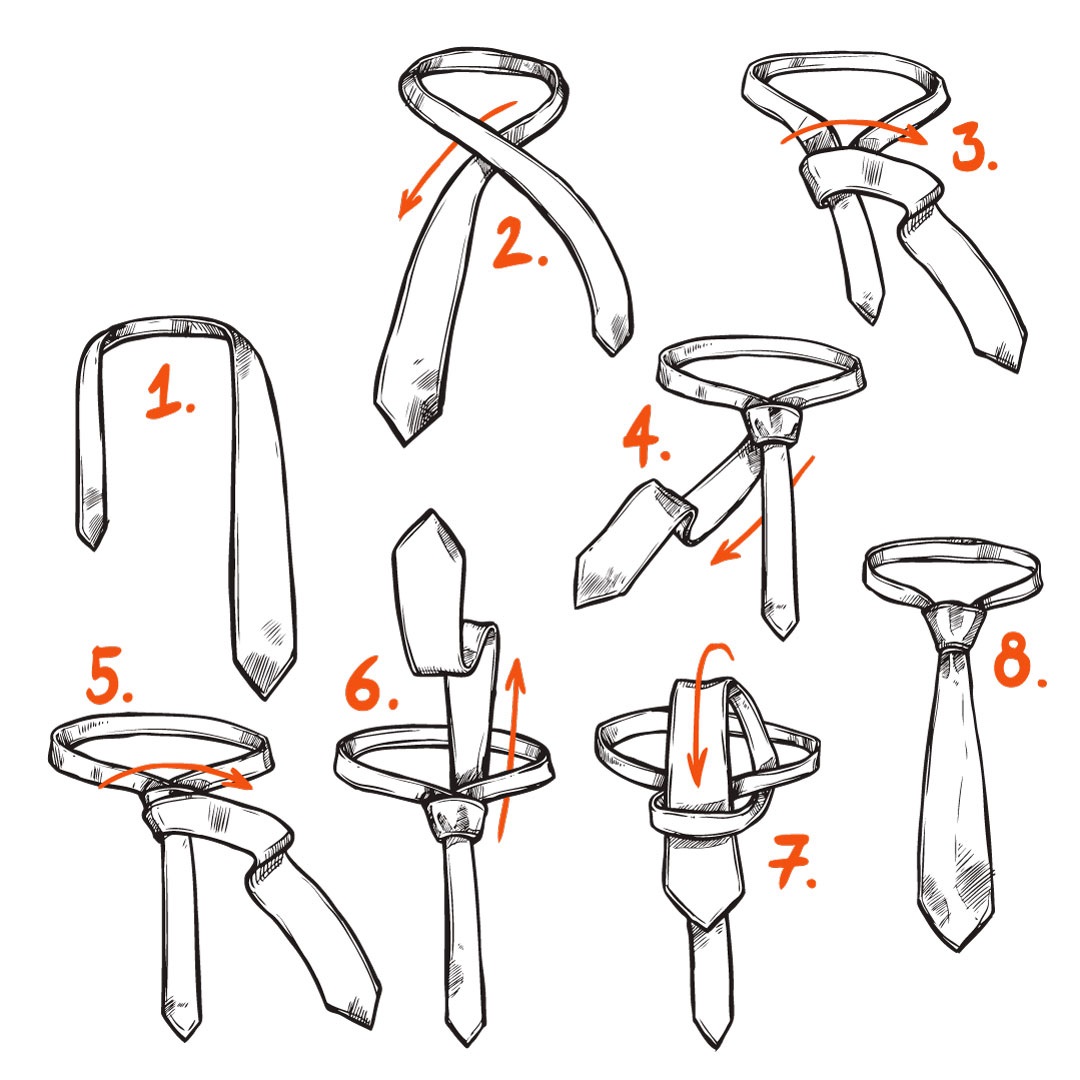 krawat 8 cm t-01 black b.rabatu