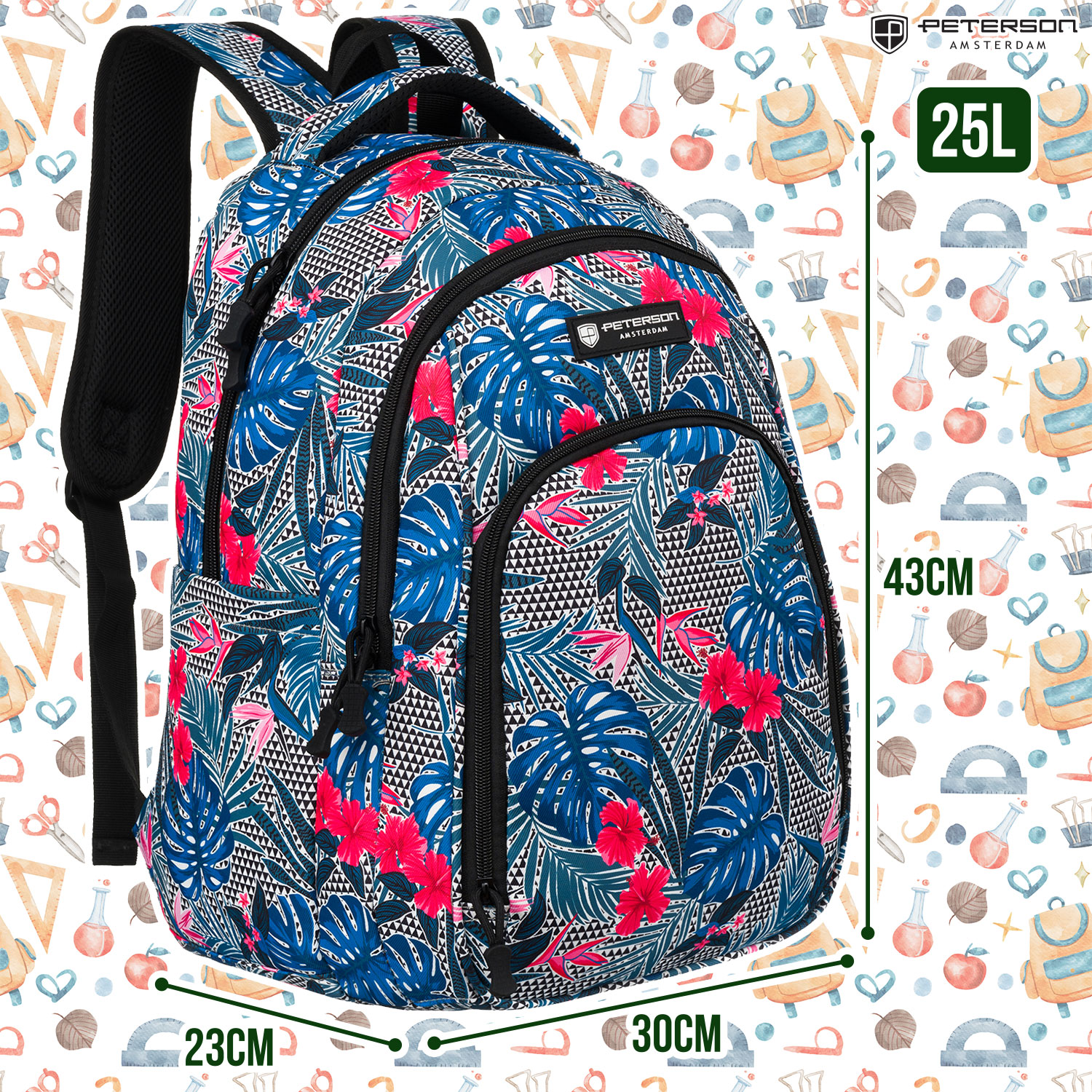 plecak ptn 77711-6609 print 8