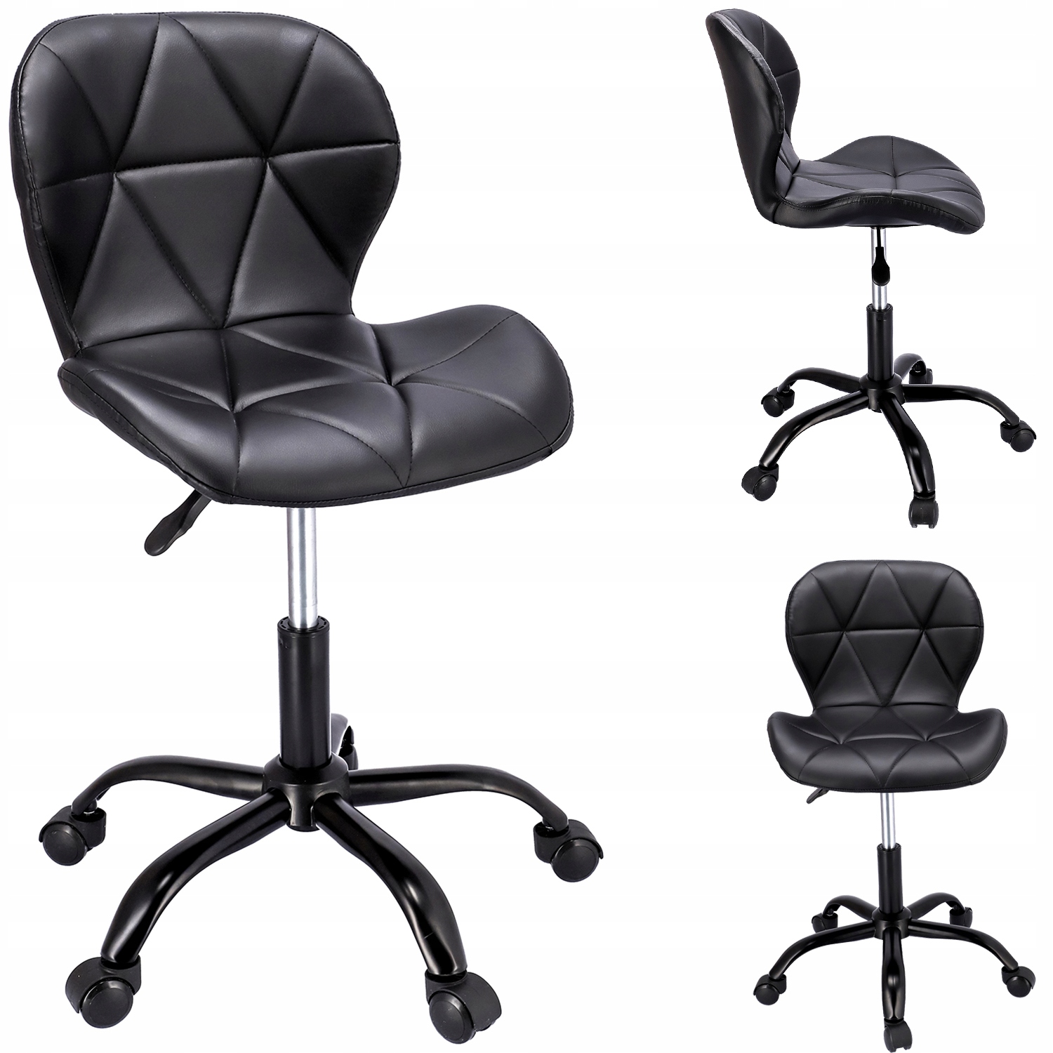 krzesło endo ekoskóra czarne (nowy kod)