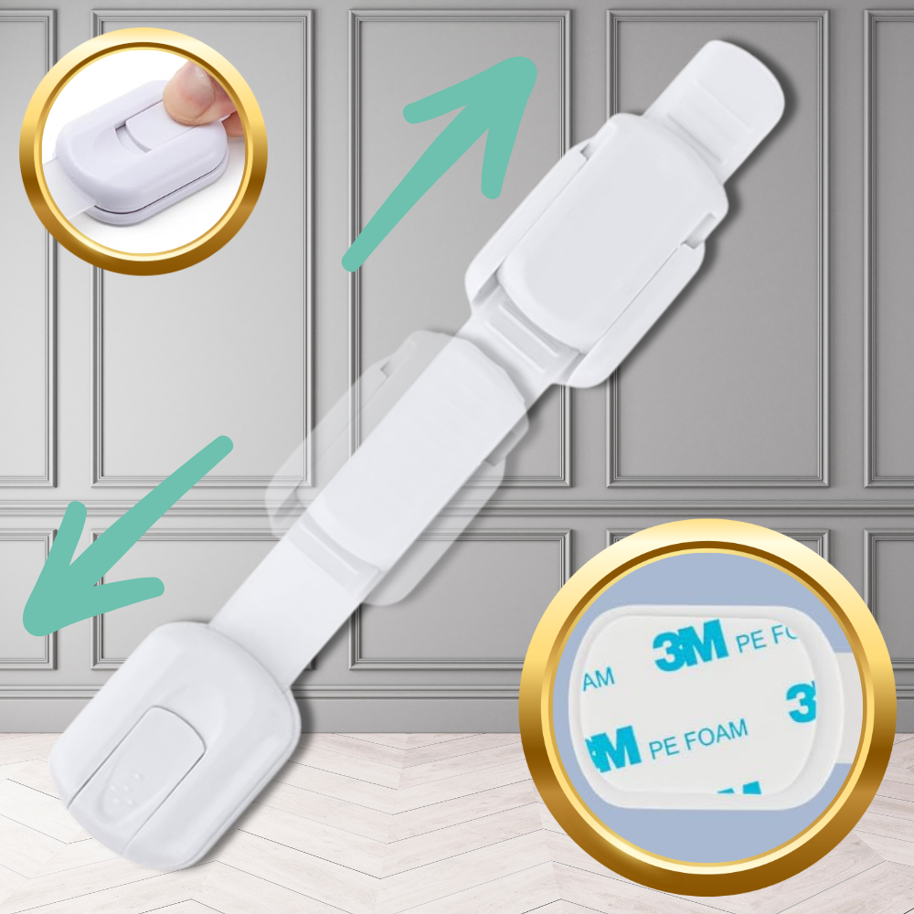 zabezpieczenia szafek blokada szuflad mebli drzwi przed dziećmi mocna