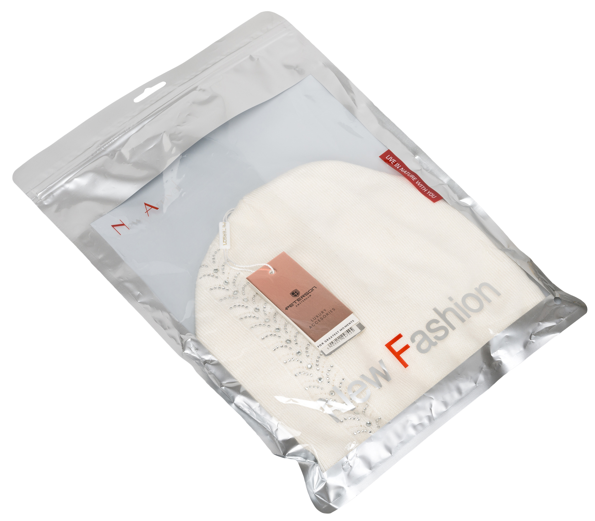 czapka ptn hat-03-7545 white