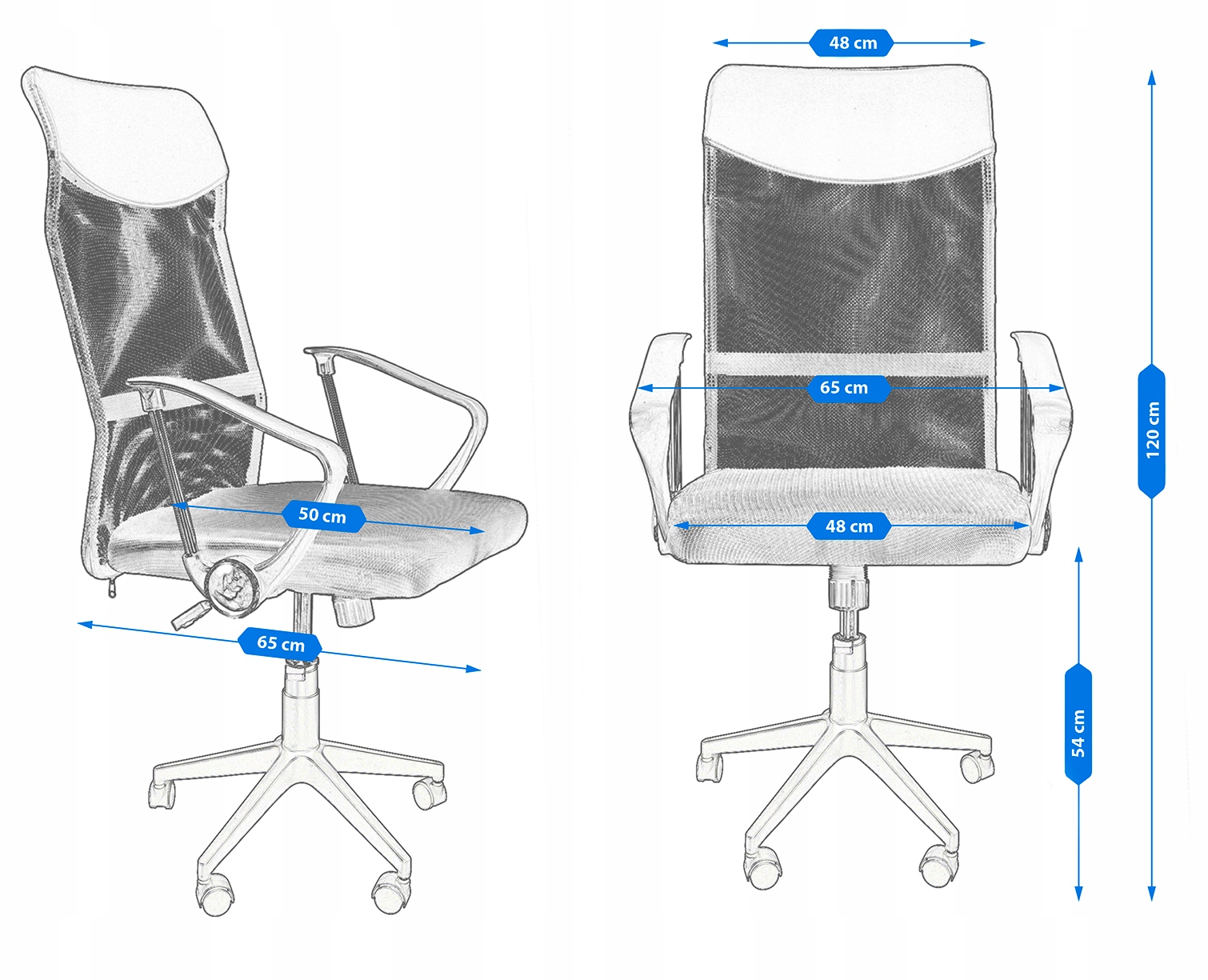 fotel zoom ekoskóra czarna