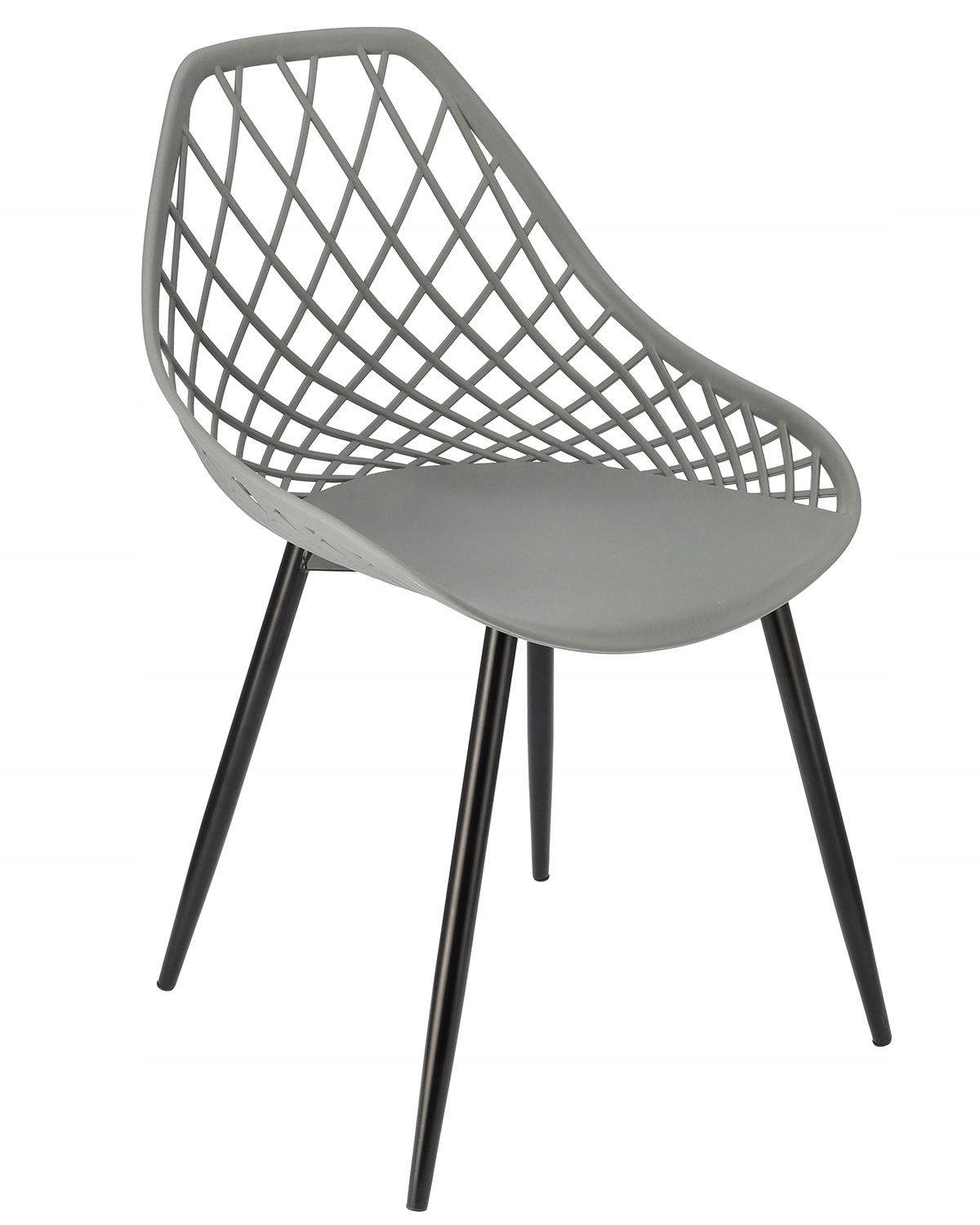krzesło aranda szare + czarne nogi (nowy kod 15.10.2025)