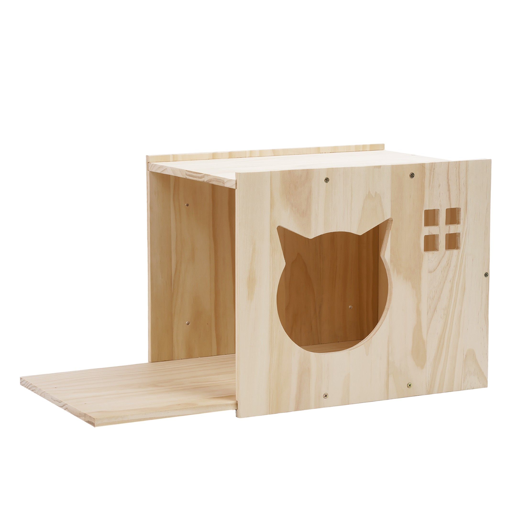 plac zabaw dla kota ścianka wspinaczkowa 11-elementów legowisko domek budka