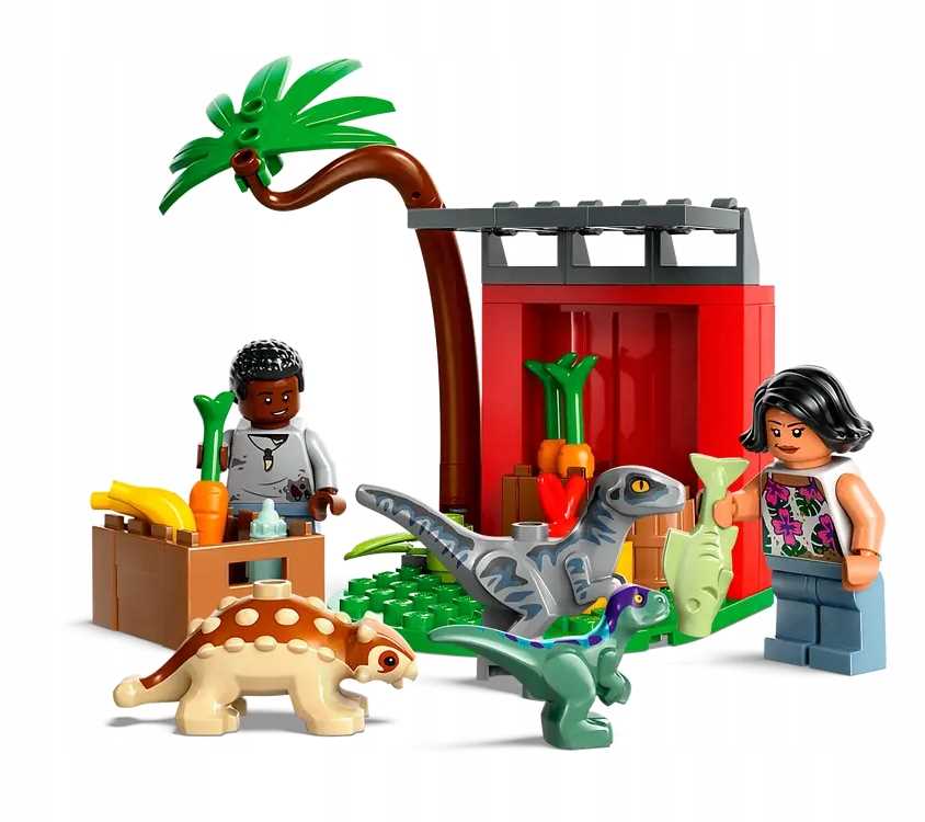 76963 - lego jurassic world - centrum ratunkowe dla małych dinozaurów
