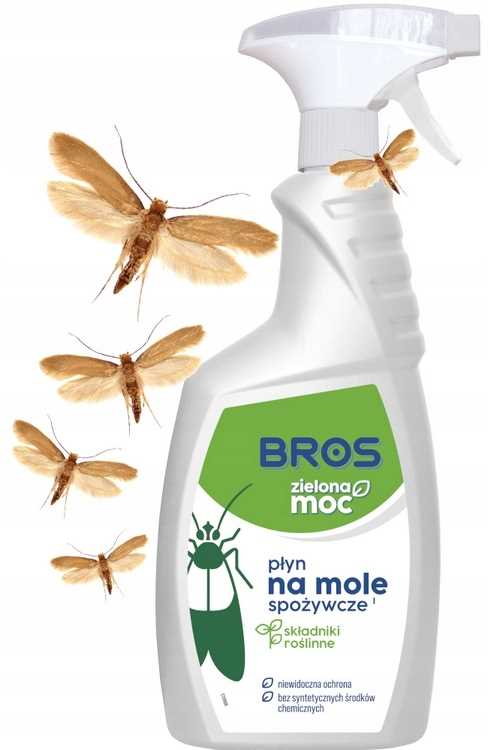 bros - zielona moc płyn na mole spożywcze 500ml