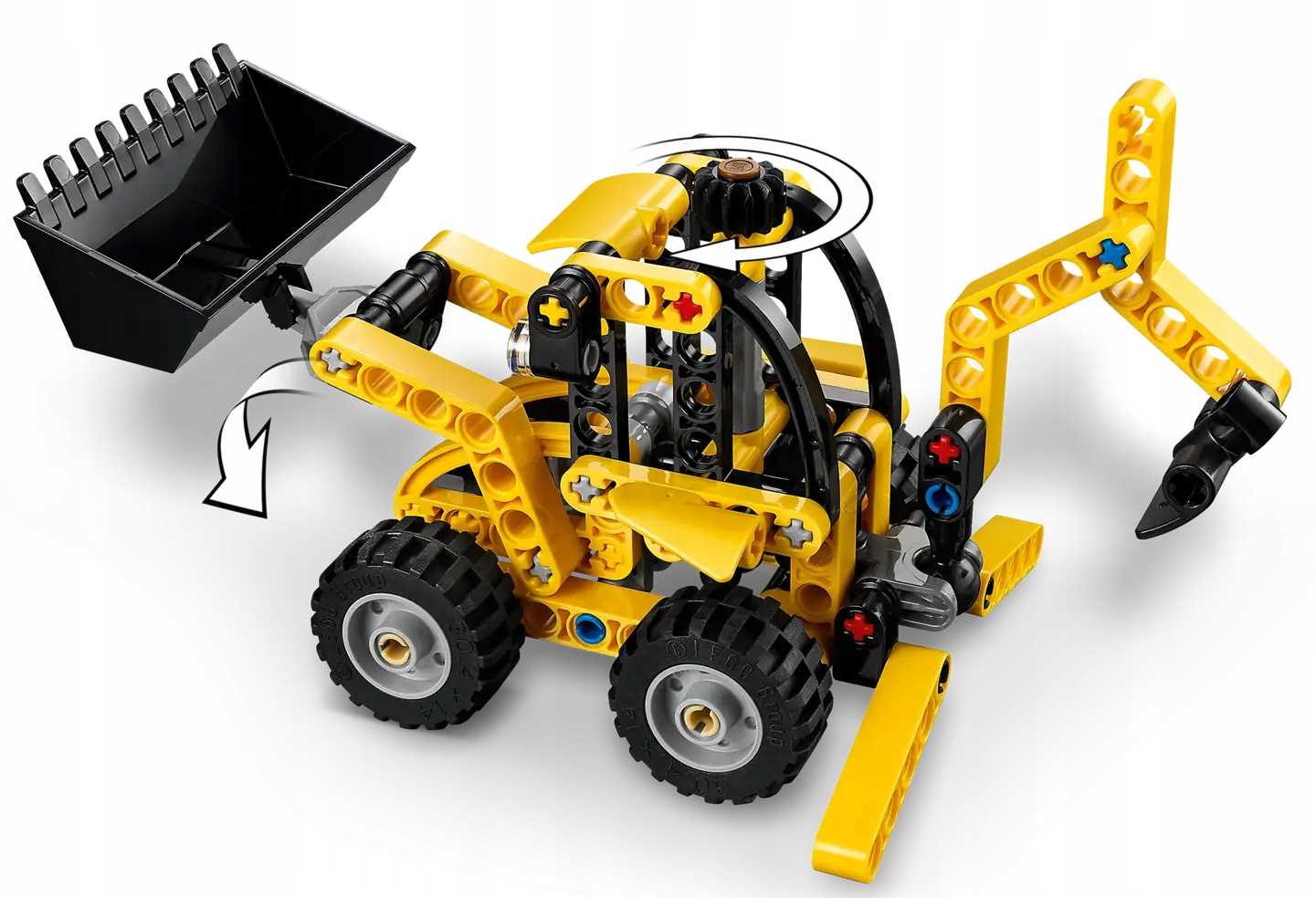42197 - lego technic - koparko-ładowarka