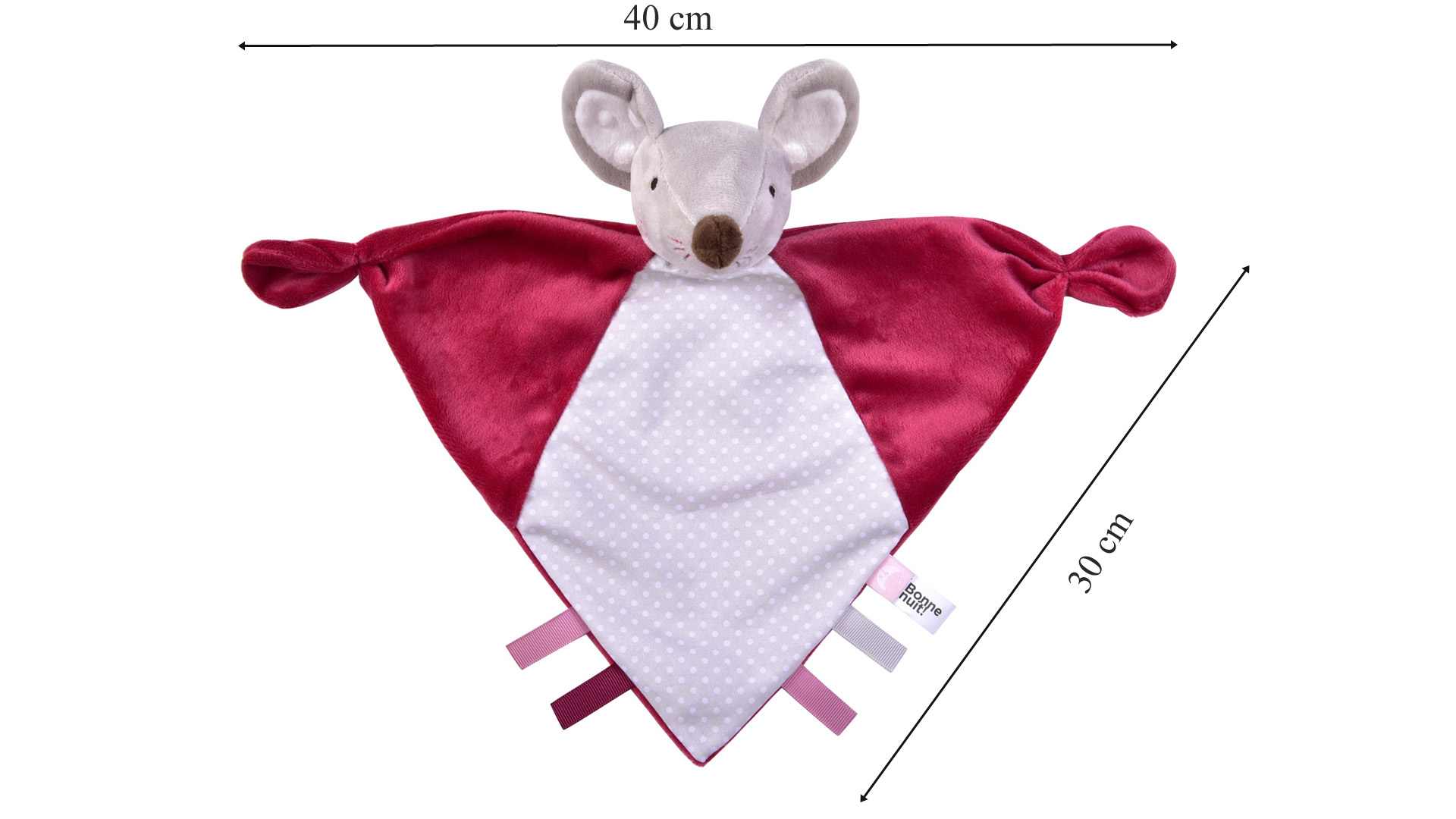 kocyk przytulanka myszka minki