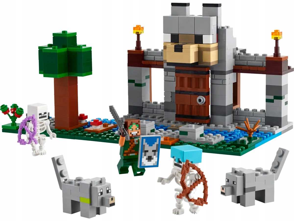 21261 - lego minecraft - wilcza twierdza