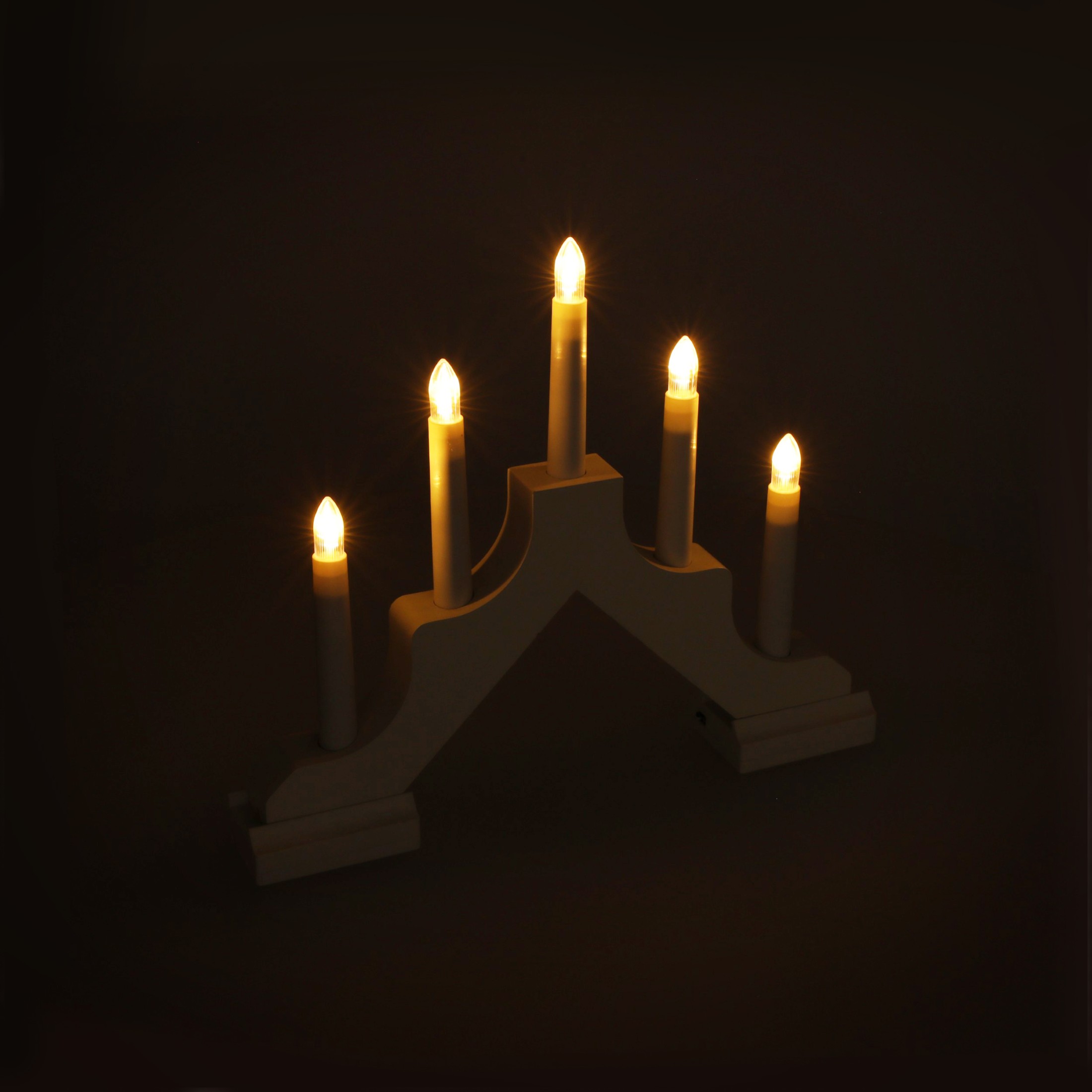 świecznik adwentowy 5 led świąteczny latarenka święta timer baterie jumi