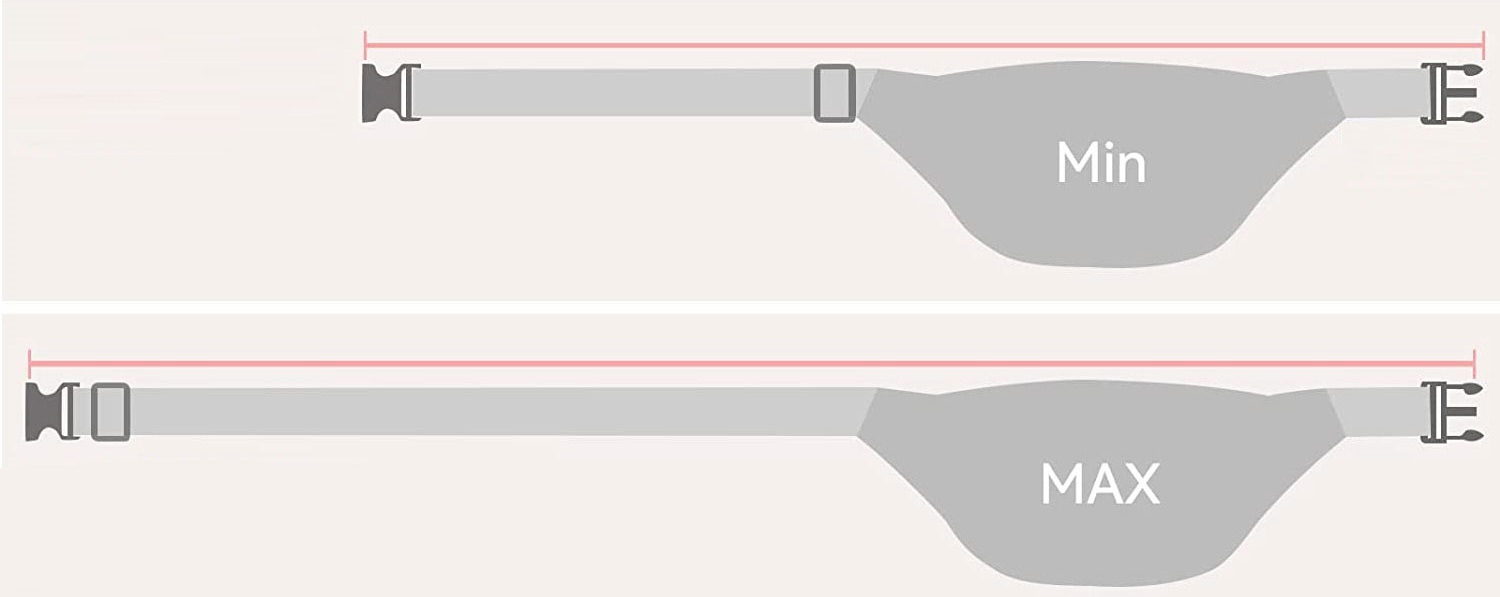 saszetka na pas wb01-600d-gray