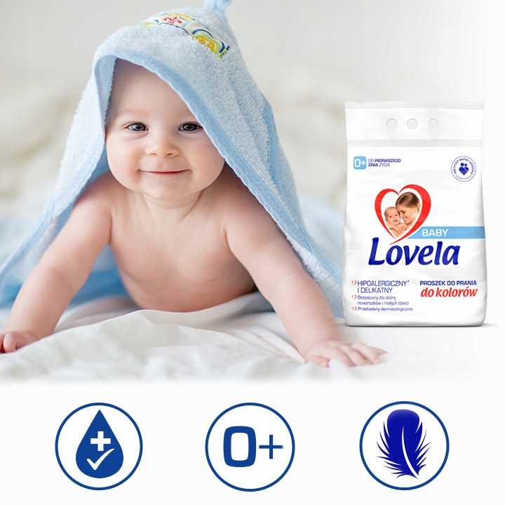 lovela baby proszek do prania color 4,1 kg