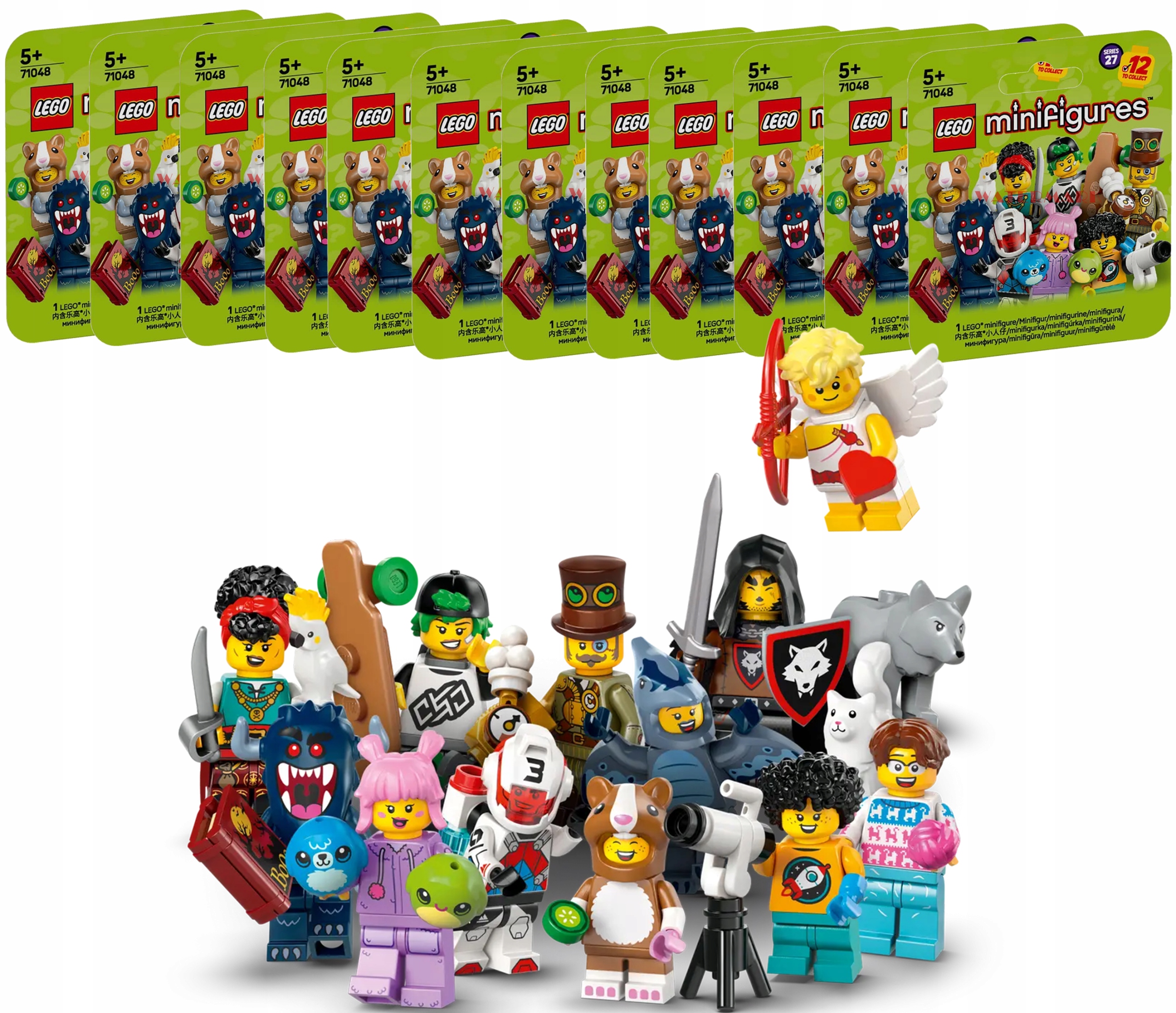 71048 - lego minifigures - seria 27 - komplet 12 szt.