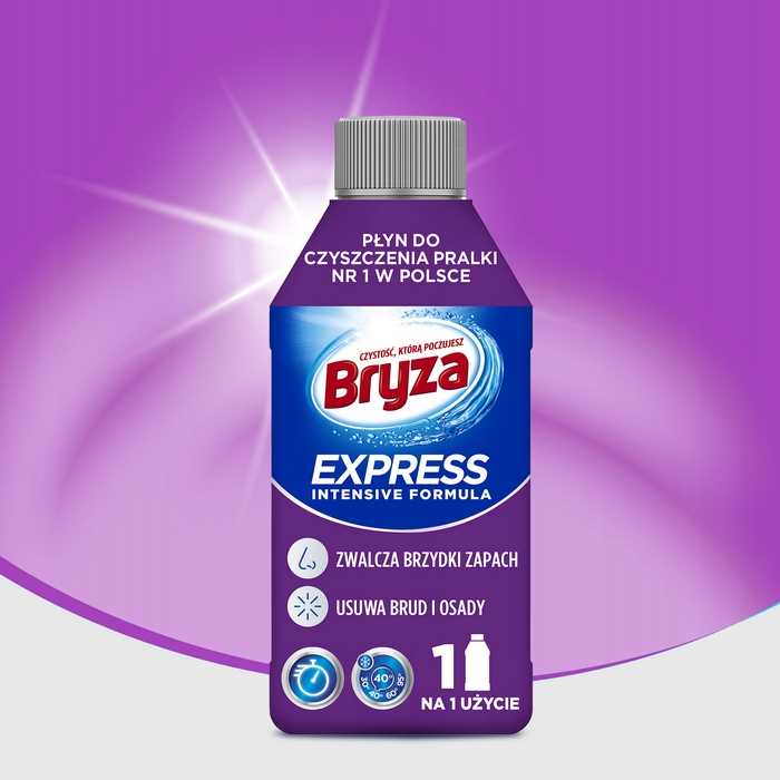 bryza express płyn do czyszczenia pralki 250ml