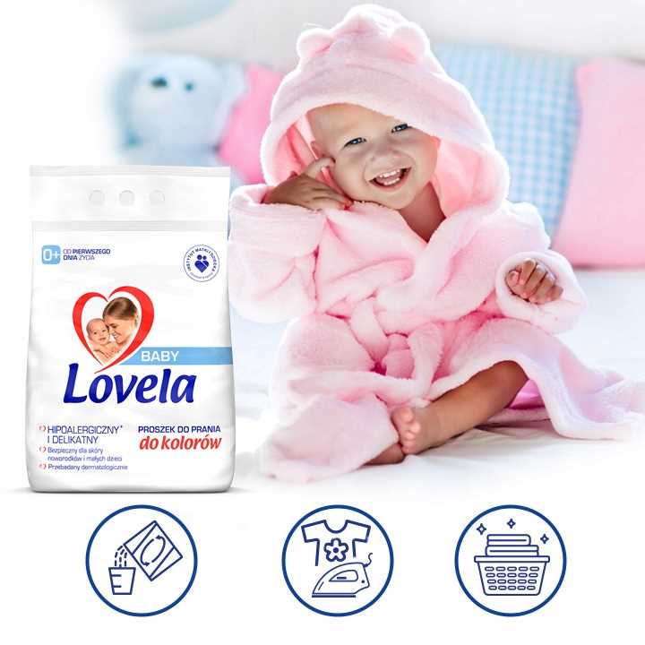 lovela baby proszek do prania color 4,1 kg