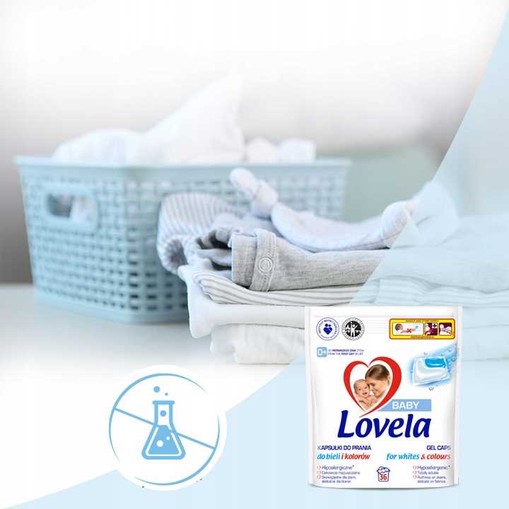 lovela baby kapsułki do prania 36