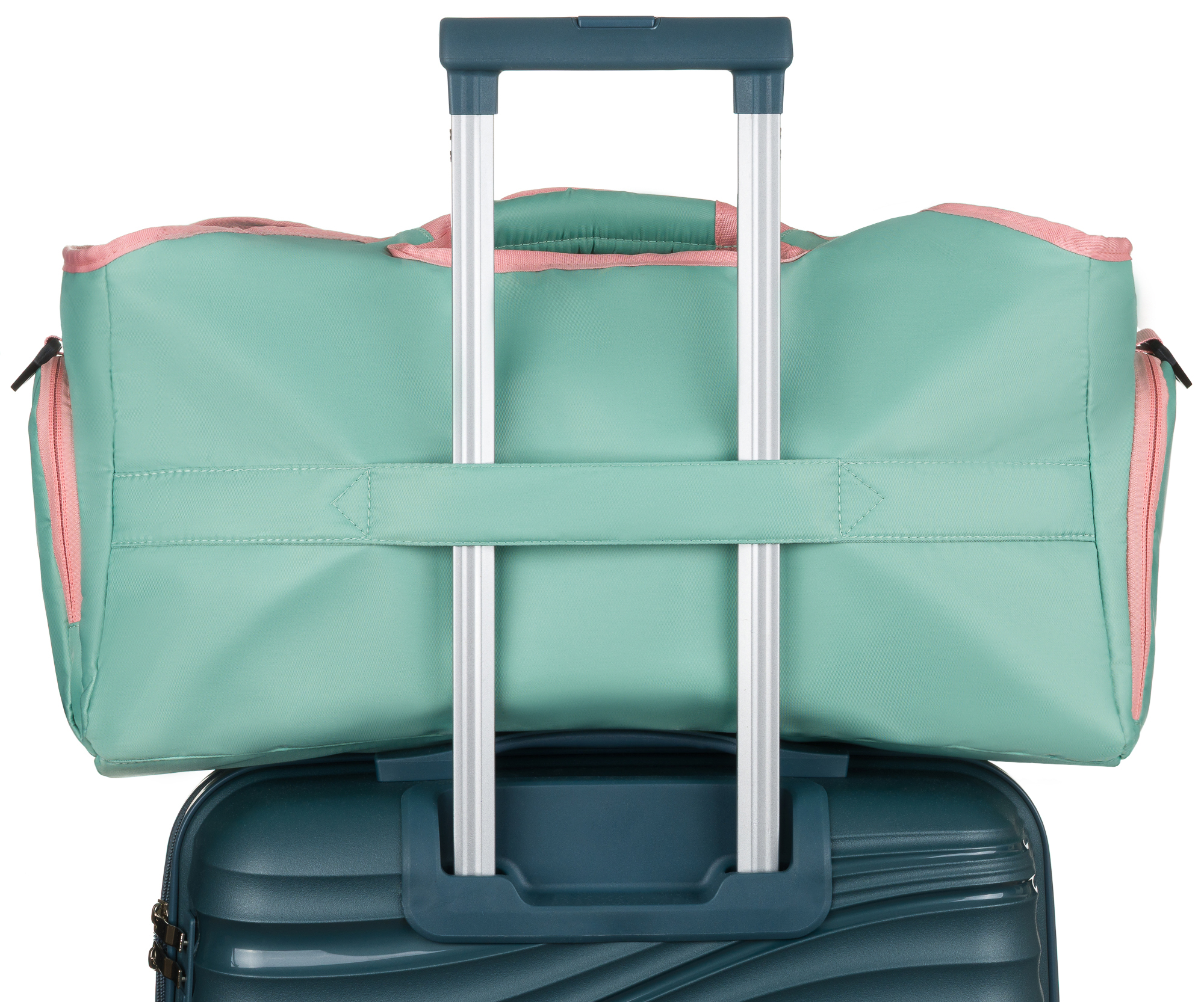 torba podróżna ptn 24480-6606 mint-pink