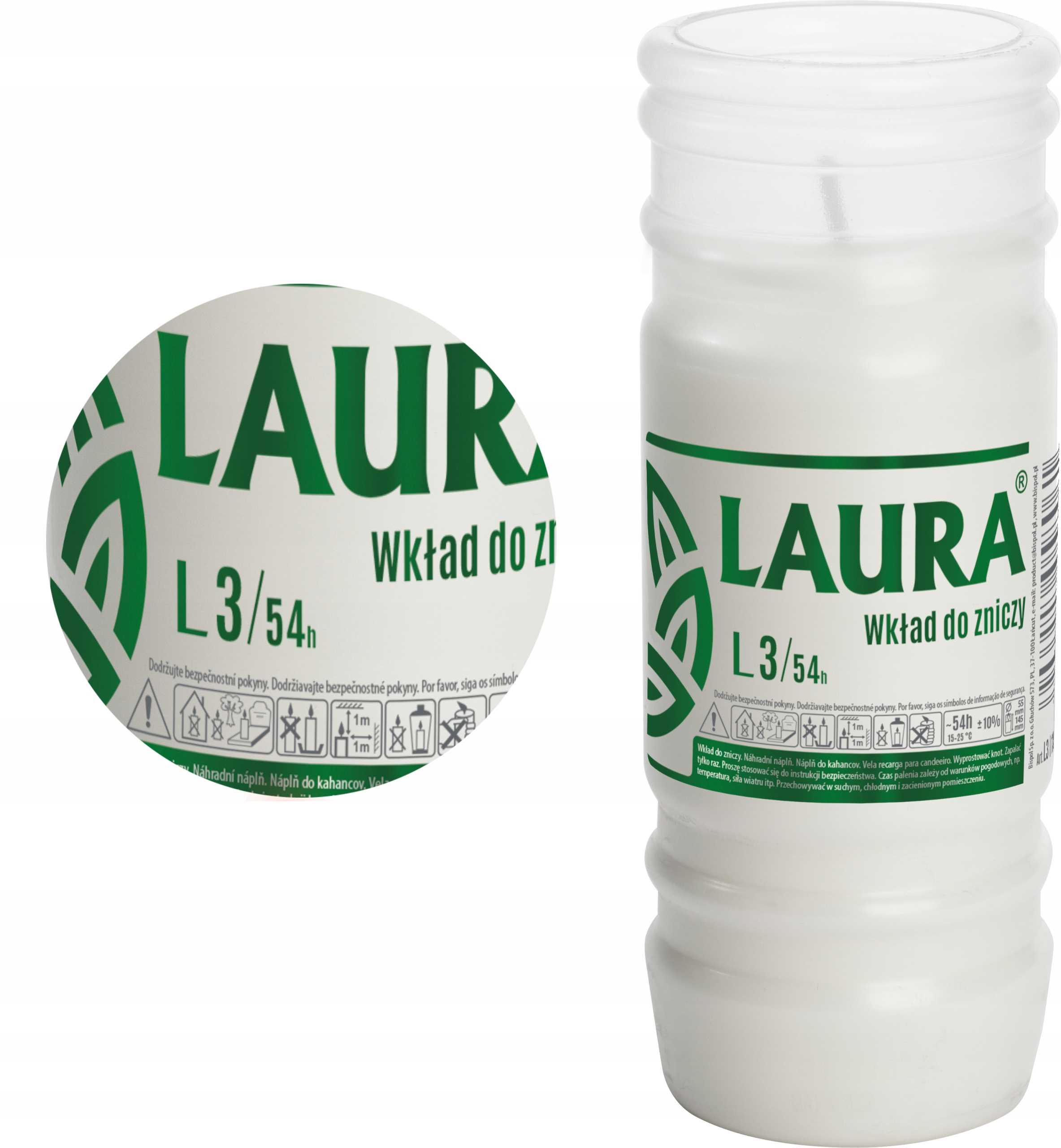 bispol - wkład zalewany laura l3 - 1 szt.