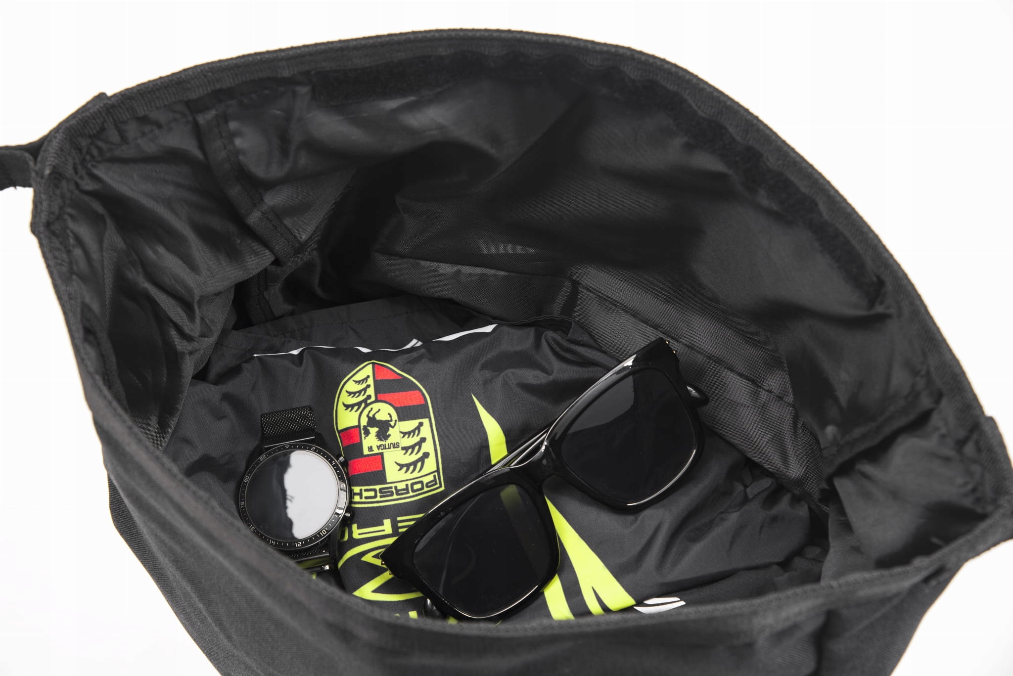 plecak z zapięciem rolltop na laptopa podróżny turystyczny do samolotu