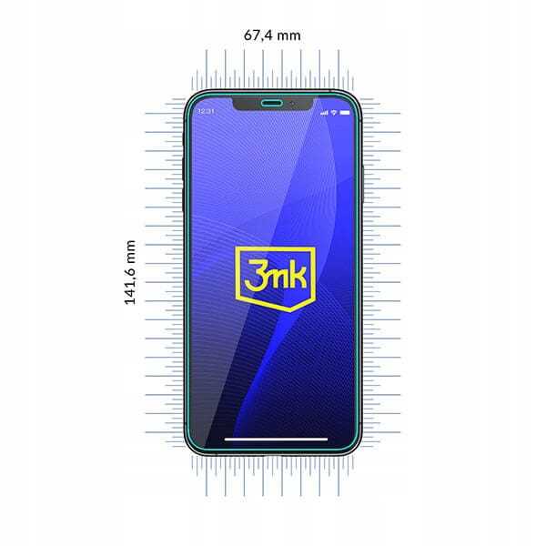 szkło hybrydowe 3mk flexibleglass apple iphone 12/12 pro