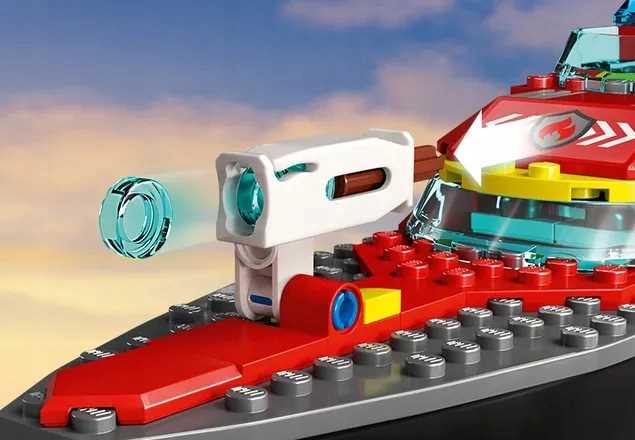 60373 - lego city - łódź strażacka