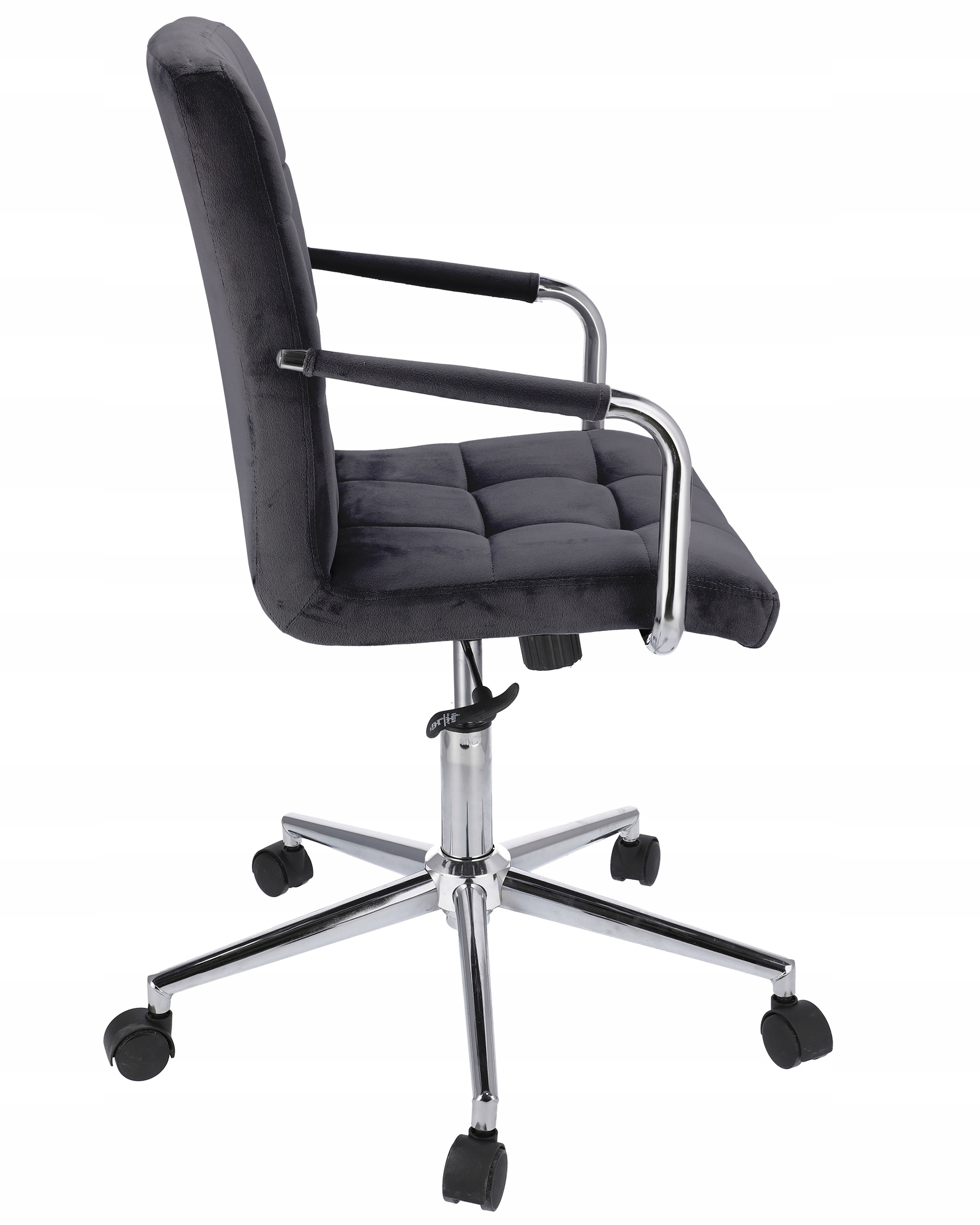 krzesło quatro welur czarne