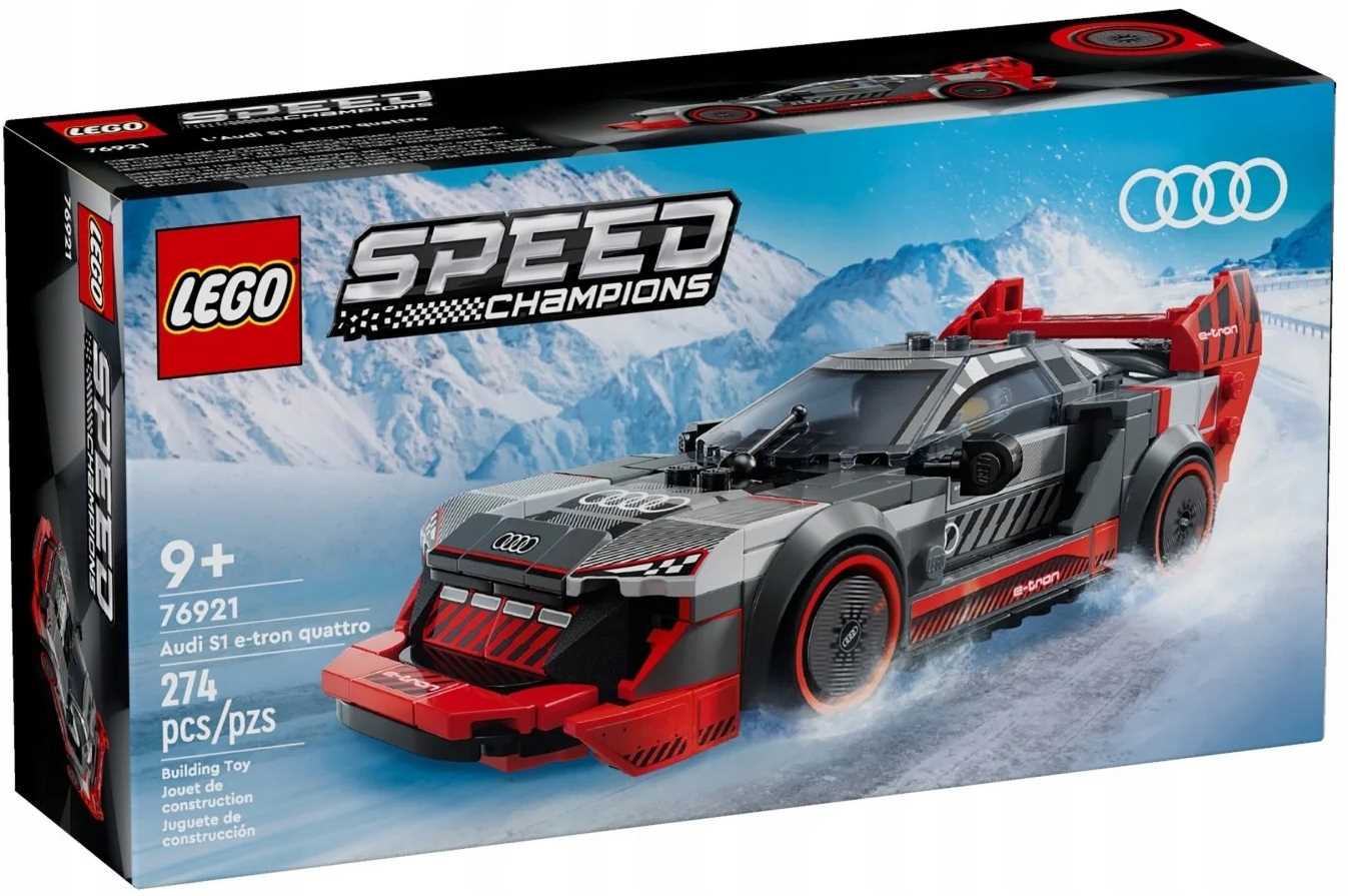 76921 - lego speed champions - wyścigowe audi s1 e-tron quattro