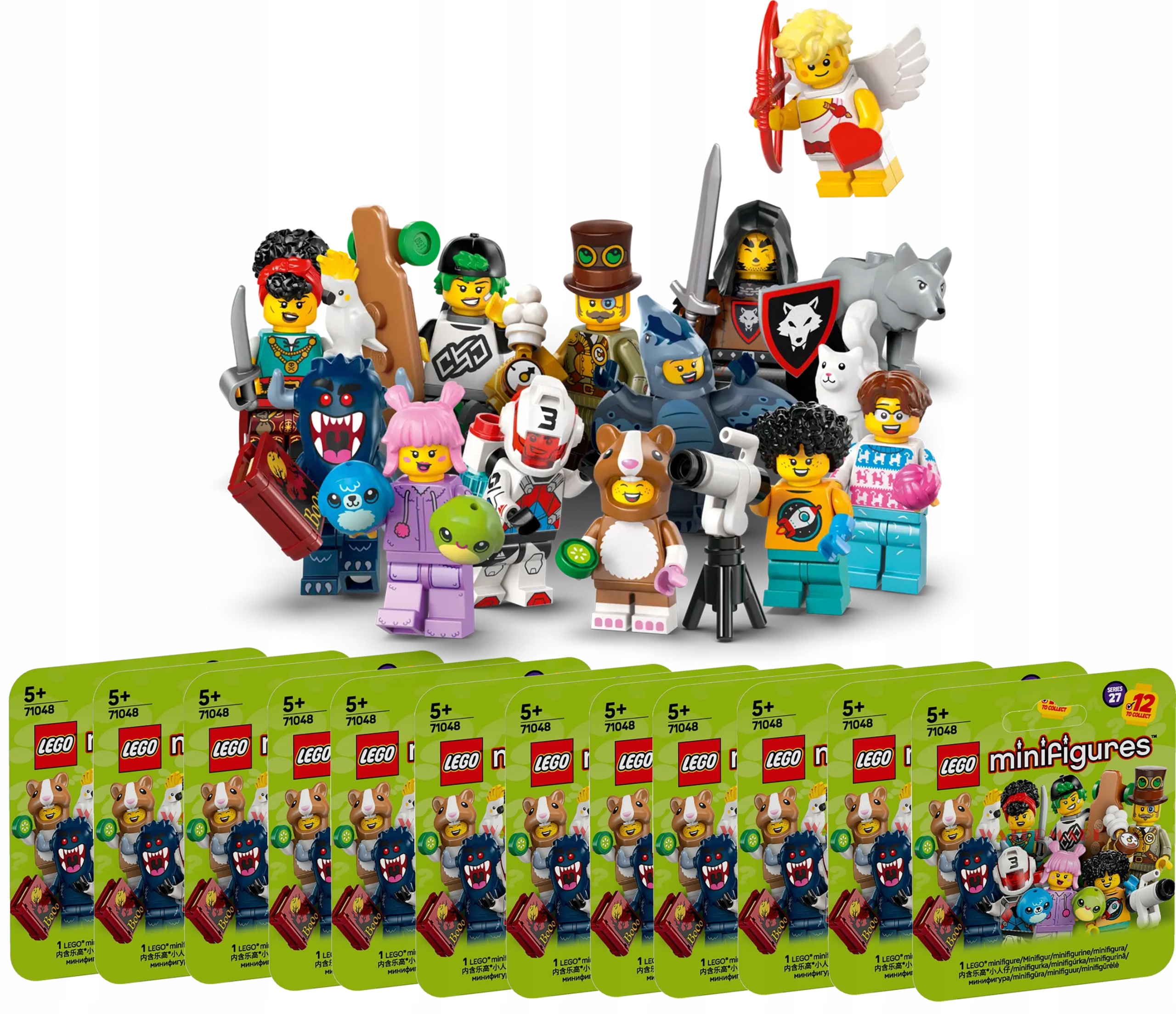 71048 - lego minifigures - seria 27 - komplet 12 szt.