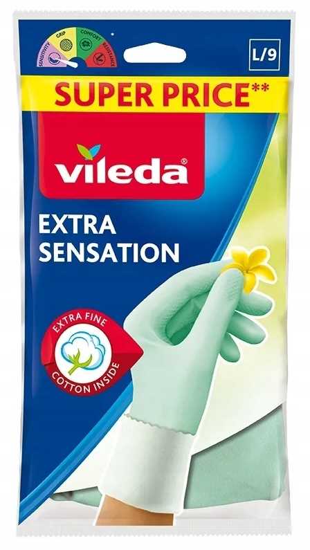 rękawice vileda extra sensation "l"
