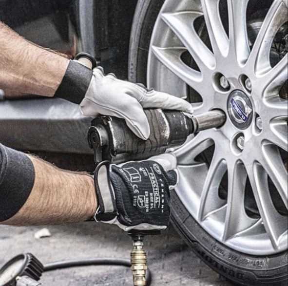 rękawice ochronne tekson practical 1252 skóra kozia z rzepem roz. 10