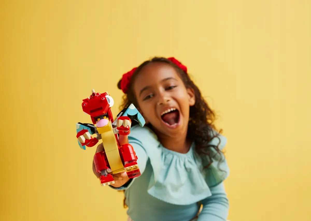 31145 - lego creator - czerwony smok