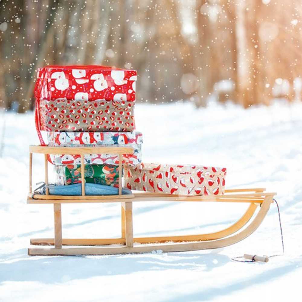 sanki drewniane pako 25217