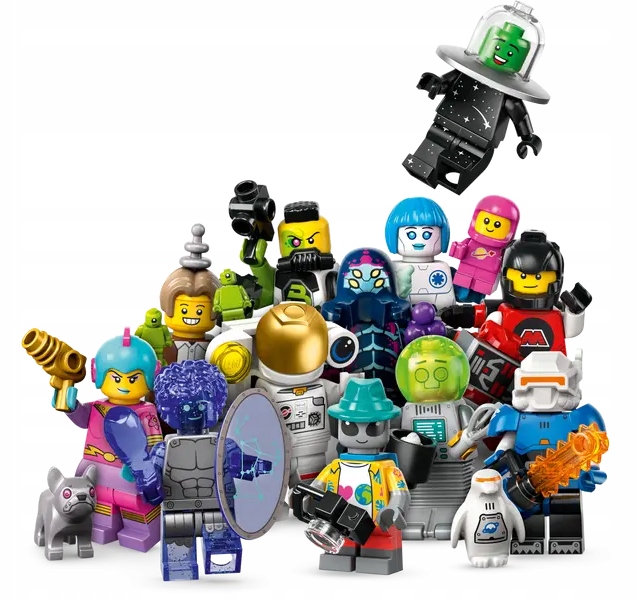 71046 - lego minifigures - kosmita-turysta col26-3 / kosmos seria 26